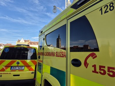 Zdravotnická záchranná služba Jihočeského kraje dohlížela na bezpečnost účastníků Mattoni 1/2Maratonu v Českých Budějovicích
